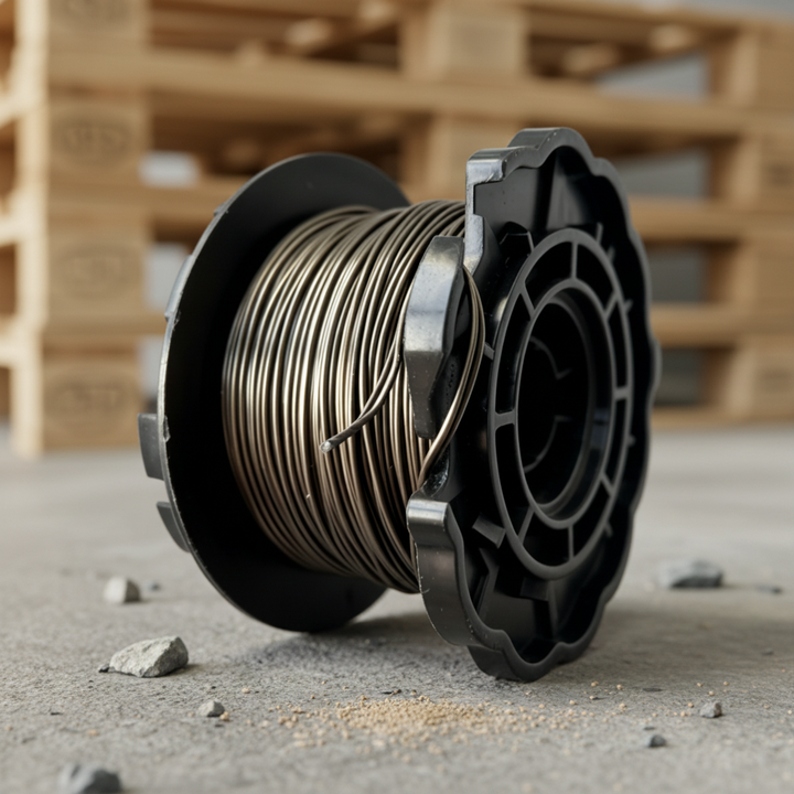 1Mm Annealed Q195 Grade Black Coated Loop Tie Wire Model 460 Brand Steel Rebar Binding