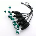 Hanging Type Low Pressure 4 Way Spray Nozzle Mist Spray Nozzle Garden Sprinkler Mist Nozzle Kit