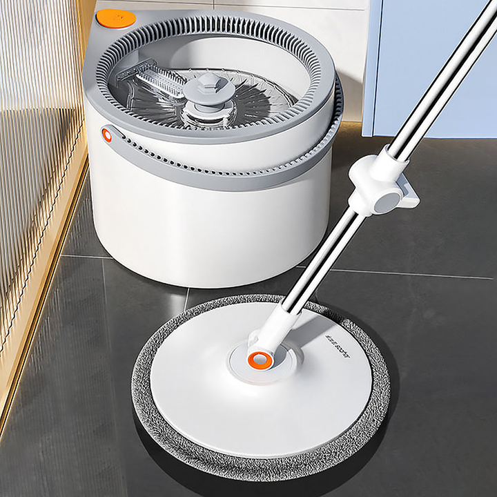 Joybos 2024 Clean Dirty Separation 360 Spin Mop Bucket Set and Wringer with Three Types Mop Heads Mops Clean Floor