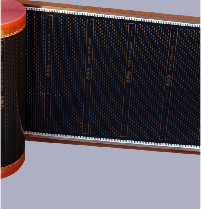 Modern 110v 220v Graphene PTC Electric Underfloor Heating Film Safe Radiant Floor Heating Far Infrared for Apartment Use