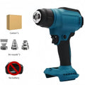 Digital Display Cordless Heat Gun 18V-20V Battery Adjustable Temperature 550°C Battery Heat Shrink Gun