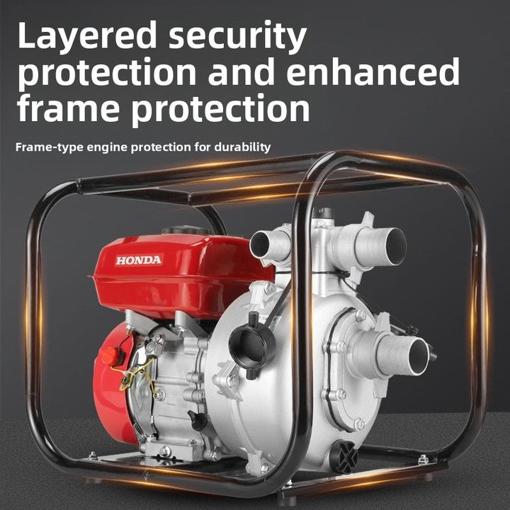 2 Inch 3 Inch 4 Inch High Volume High Pressure Gasoline Water Pump Set for Irrigation System Metal Construction Engine Core