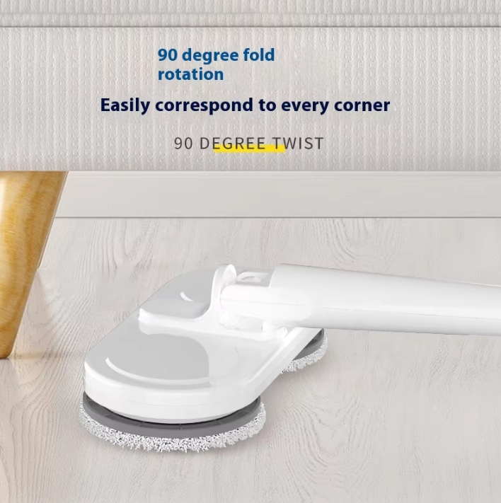 Hot Selling 360 Rotary Adjustable Chenille Mop Sustainable Household Healthy Cordless Electric Mop for Floor Home Cleaning