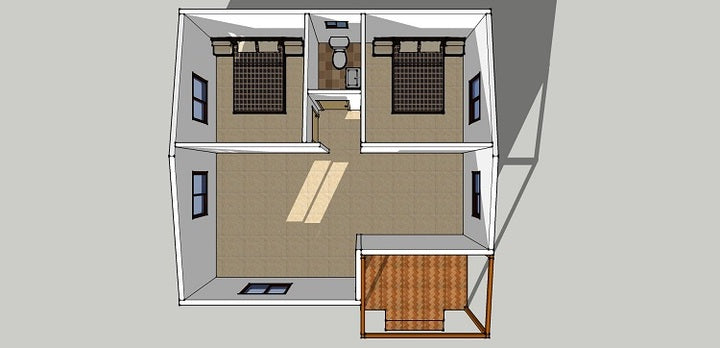 UPS Best Seller Low Cost Prefabricated Housing in Pakistan Made of Sandwich Panel for Office Building & Carport Use