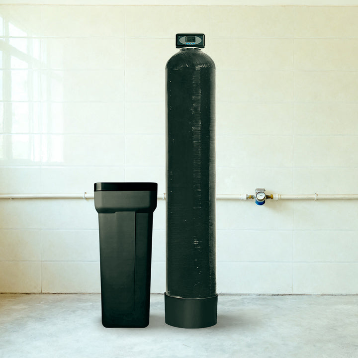 Ion Exchange Water Softening Whole House Water Softener and Filter System Hard Water Softener System for Home