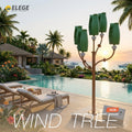 Premium 1KW Vertical Axis Wind Tree Turbine 1000W Windmill Generator 12V Output CE Certified Zero Carbon Emission Power System