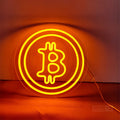 Neon LED Sign Light Bitcoin Shop Business Restaurant Home Party Bar Decor Lamp Neon Signs Advertising Wall Decoration Sign Lamps