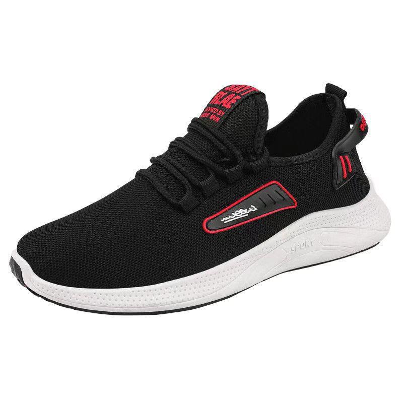 2021 cross border summer shoes mens sports shoes breathable flying weaving casual low help ins trend coconut shoes mens shoes