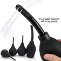 Portable Bidet Cleaner Rectal Enemator Enema Syringe Stream Douche Enema Colon System Silicone Bottle Cleaning Bidet Women Men