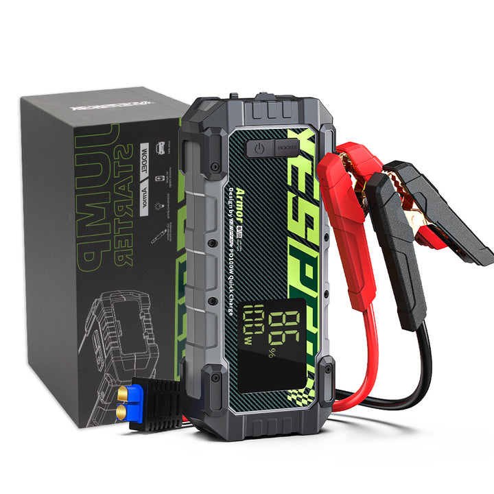 YESPER Armor Heating Jump Starter Battery 2000mAh Booster Car Battery with Heating for Low Temperture