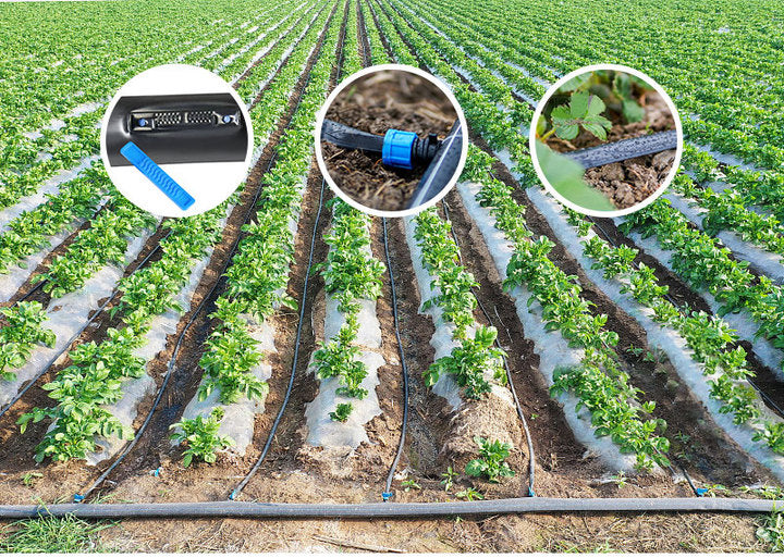 Agricultural Garden Drip Irrigation System Kit 1 Hectare Farm Water Saving Irrigation Hose Suitable Plastic Drip Tape