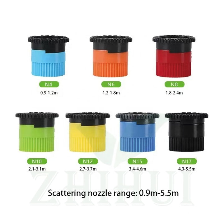Manufacturer Factory High Quality POM 360 Degree Pop up Sprinkler Garden Sprinkler for Lawn Orchard Irrigation