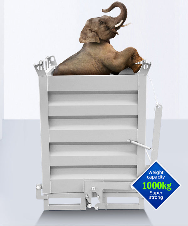 Self Dumping Steel Hopper Waste Bin Garbage Dumpster Steel Hopper Fork Lift Bin