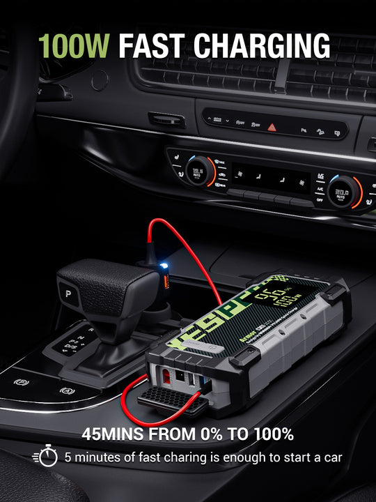 YESPER Armor Heating Jump Starter Battery 2000mAh Booster Car Battery with Heating for Low Temperture