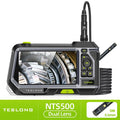 TESLONG NTS500 Endoscope-Borescope with 5" IPS Screen, IP67 Waterproof 1080P HD Inspection Camera for Car Pipe Plumbing HVAC
