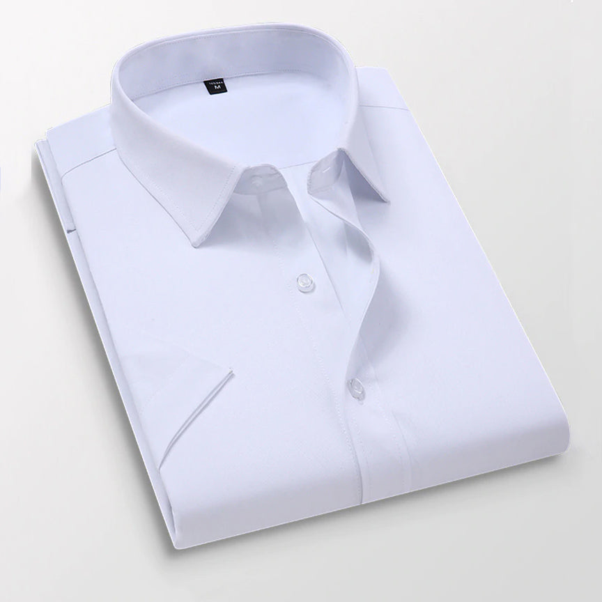 Top Quality Navy Blue Dress Shirt Men Business Formal Shirt Long Sleeve 100% Cotton Shirt