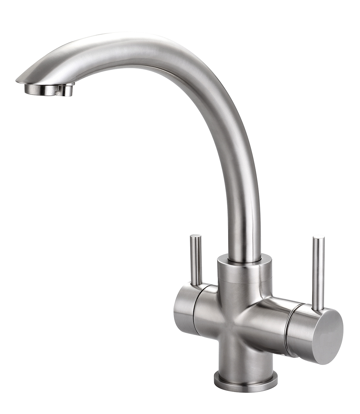 3-Way Kitchen Faucet for Reverse Osmosis Water and Hot and Cold Water