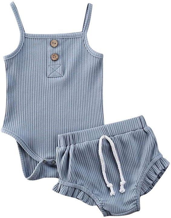 Top Quality 2022 Latest Wholesale Toddlers Girls Clothing Sets Customized Size Customized Color ODM