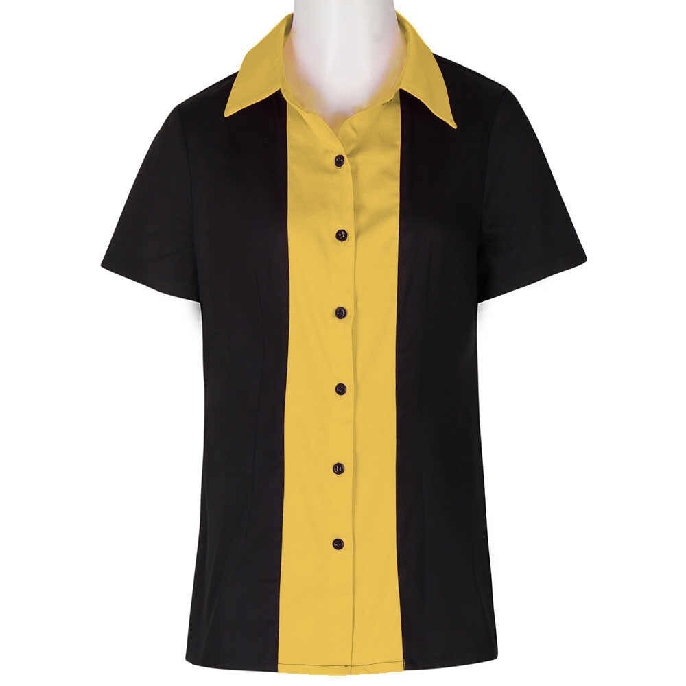 Bowling Shirt Mens Collar Short Sleeve Custom Embroidered Bowling Shirt Sports Side Panel Bowling