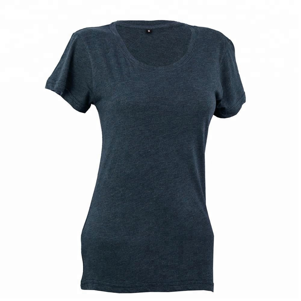 Classic Comfort: 100% Cotton Short Sleeve Women's Plain T-Shirts