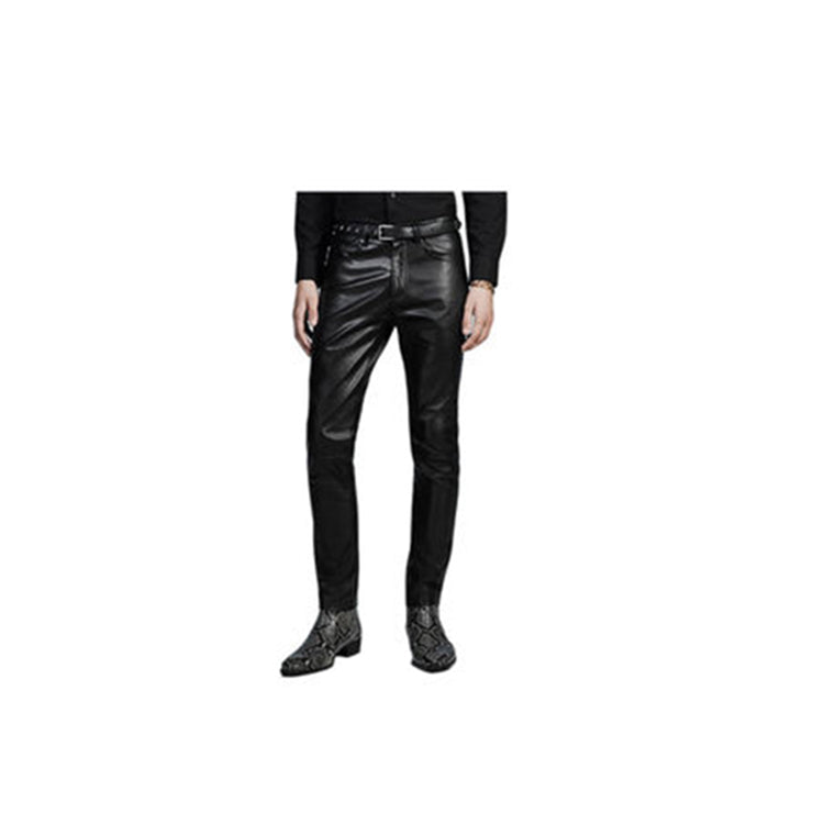 Leather PU Pants Hot Sale Mens Pants And Trousers High Quality Fully Customized Own Logo New Arrival 2023 Unisex Shinny