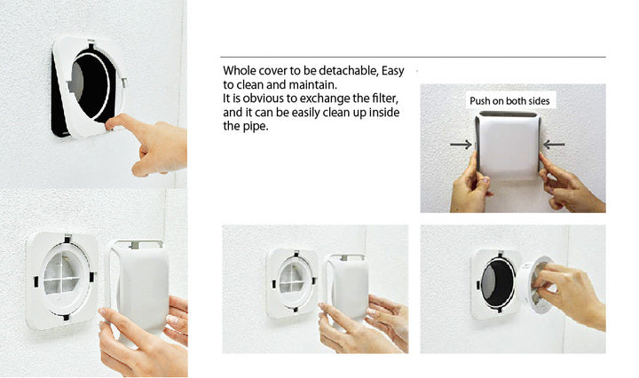 Japan Best Seller air Ventilation Made in Japan with High Quality Lean Design Supply Fresh air System