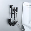 Wall Mounted Toilet bidet sprayer set Brass Double Use Bidets faucet Bathroom sprayer shower bidet faucet High Pressure gun
