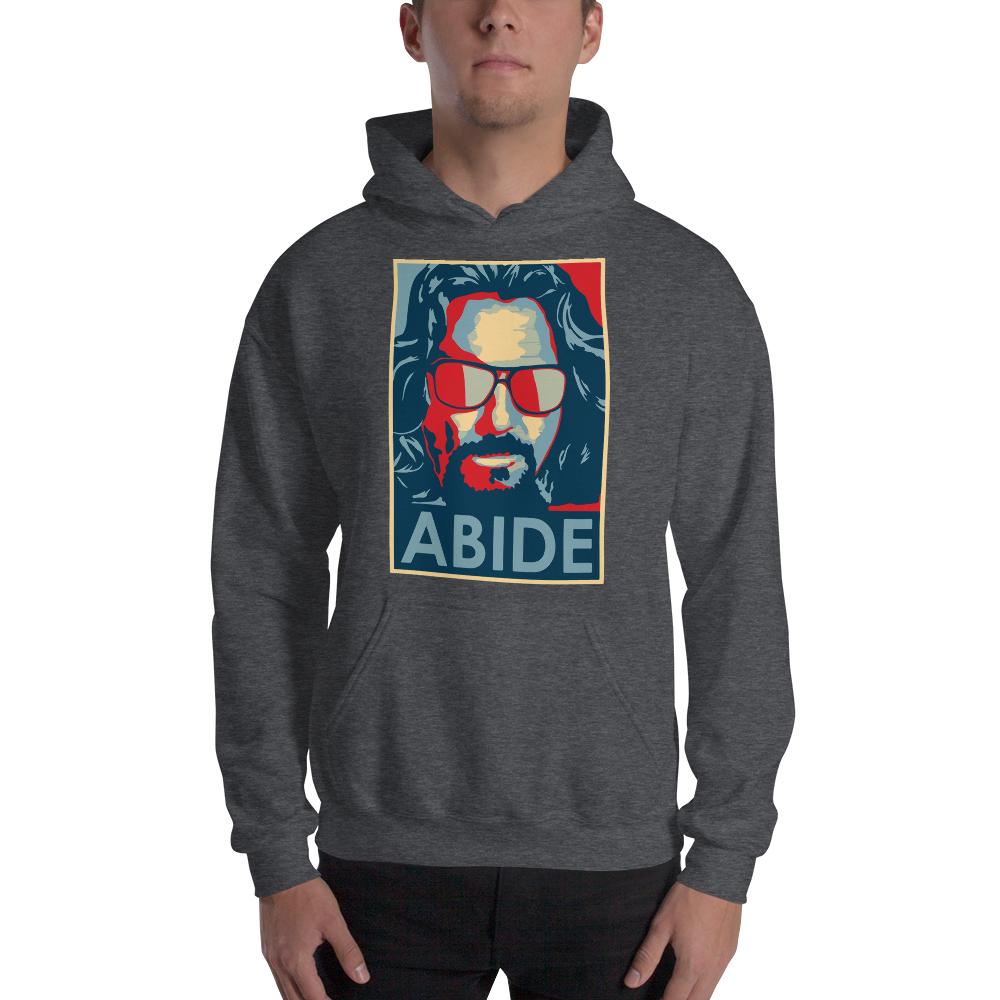 big lebowski abide hope style artwork unisex hoodie