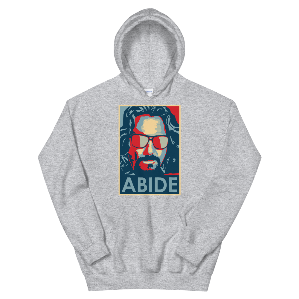 big lebowski abide hope style artwork unisex hoodie