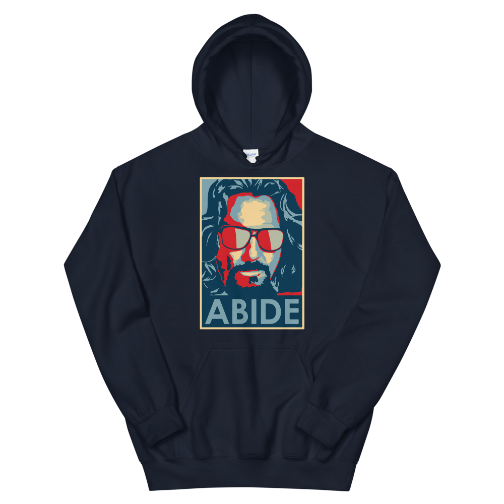 big lebowski abide hope style artwork unisex hoodie