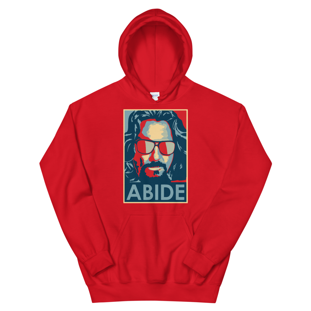 big lebowski abide hope style artwork unisex hoodie