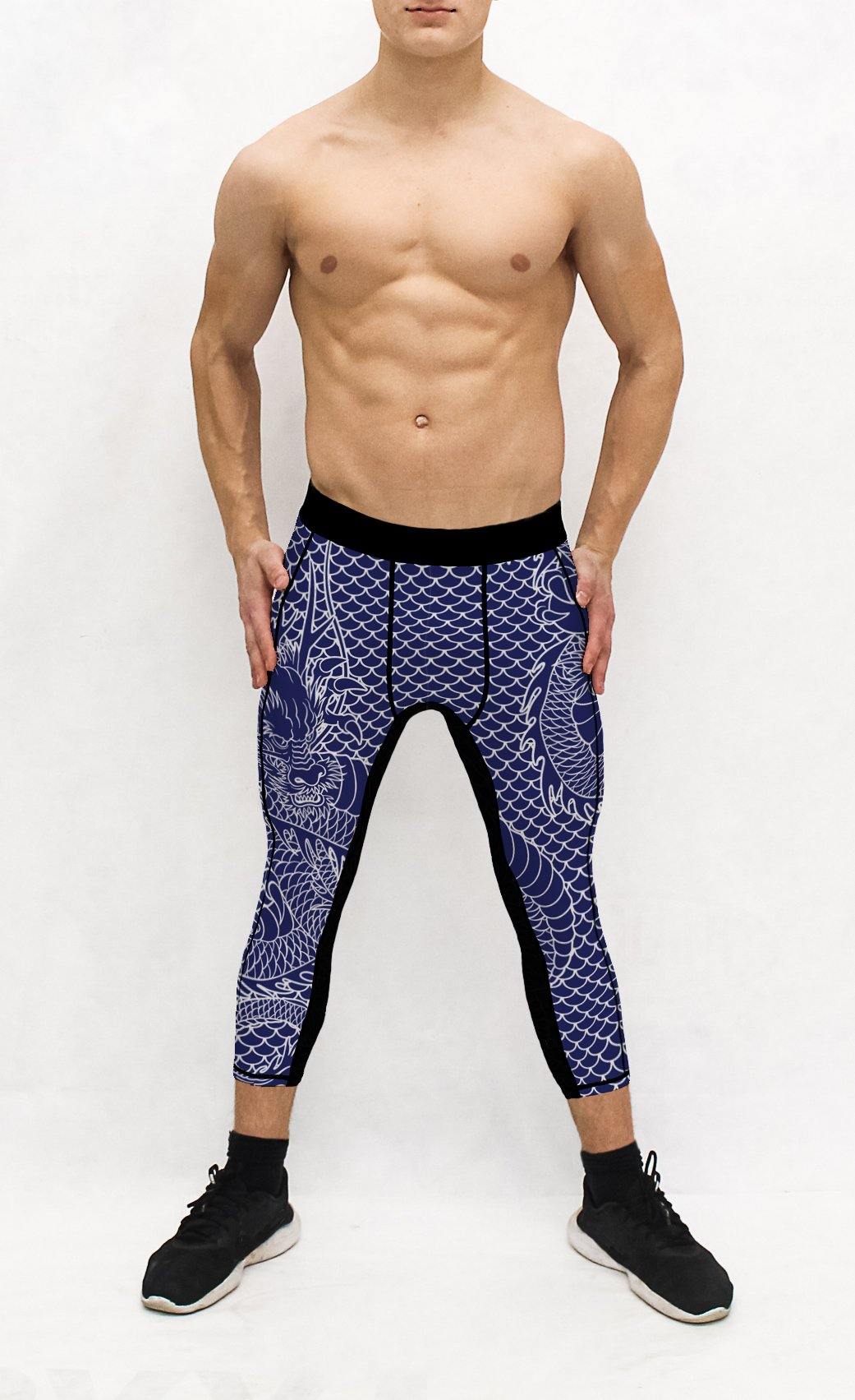 dragon mens compression pants