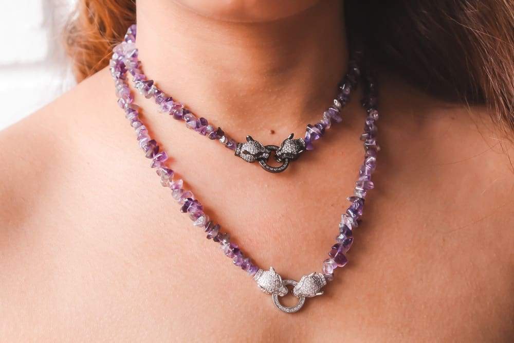 make your own gemstone choker necklace