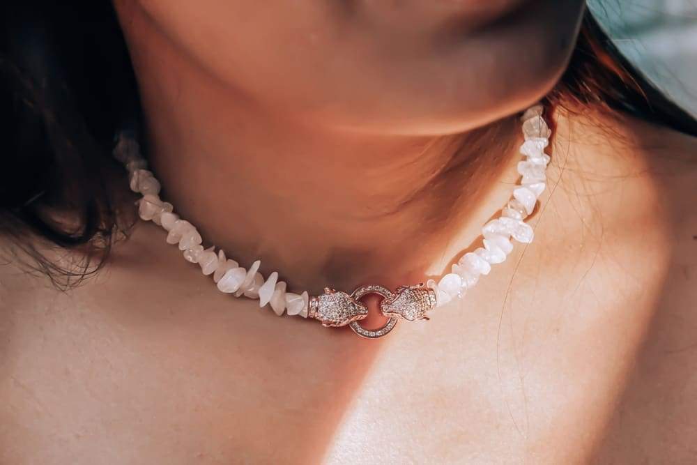 make your own gemstone choker necklace