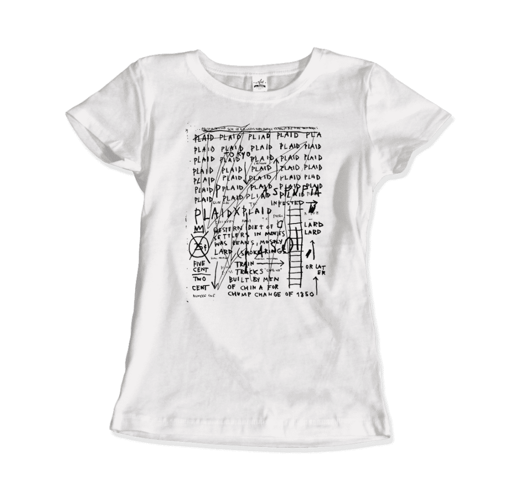 jean michel basquiat not detected 1982 artwork t shirt art o rama