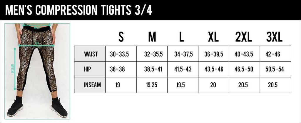 dragon mens compression pants