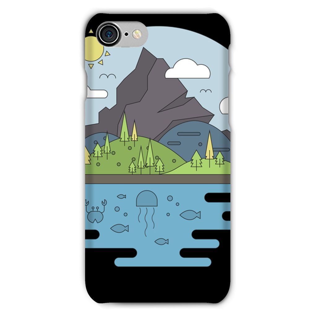 mountains world ii phone case