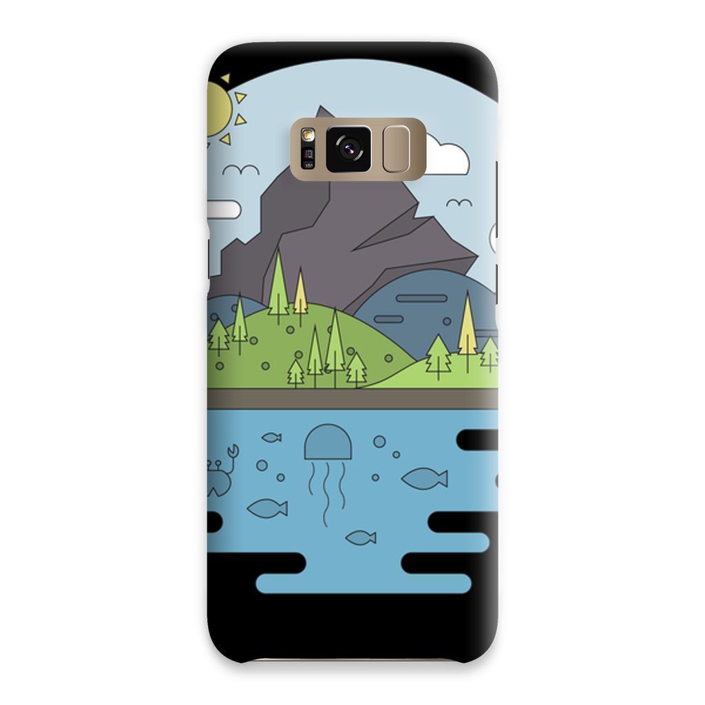 mountains world ii phone case