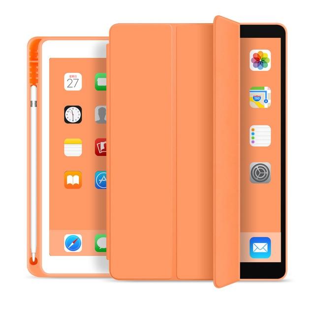 case for 2020 ipad 10 2 8th 2018 2017 9 7 mini 5 2021 pro 11 10 5 air 3 4 smart cover with pencil holder ipad 5th 6th generation tablets e books case