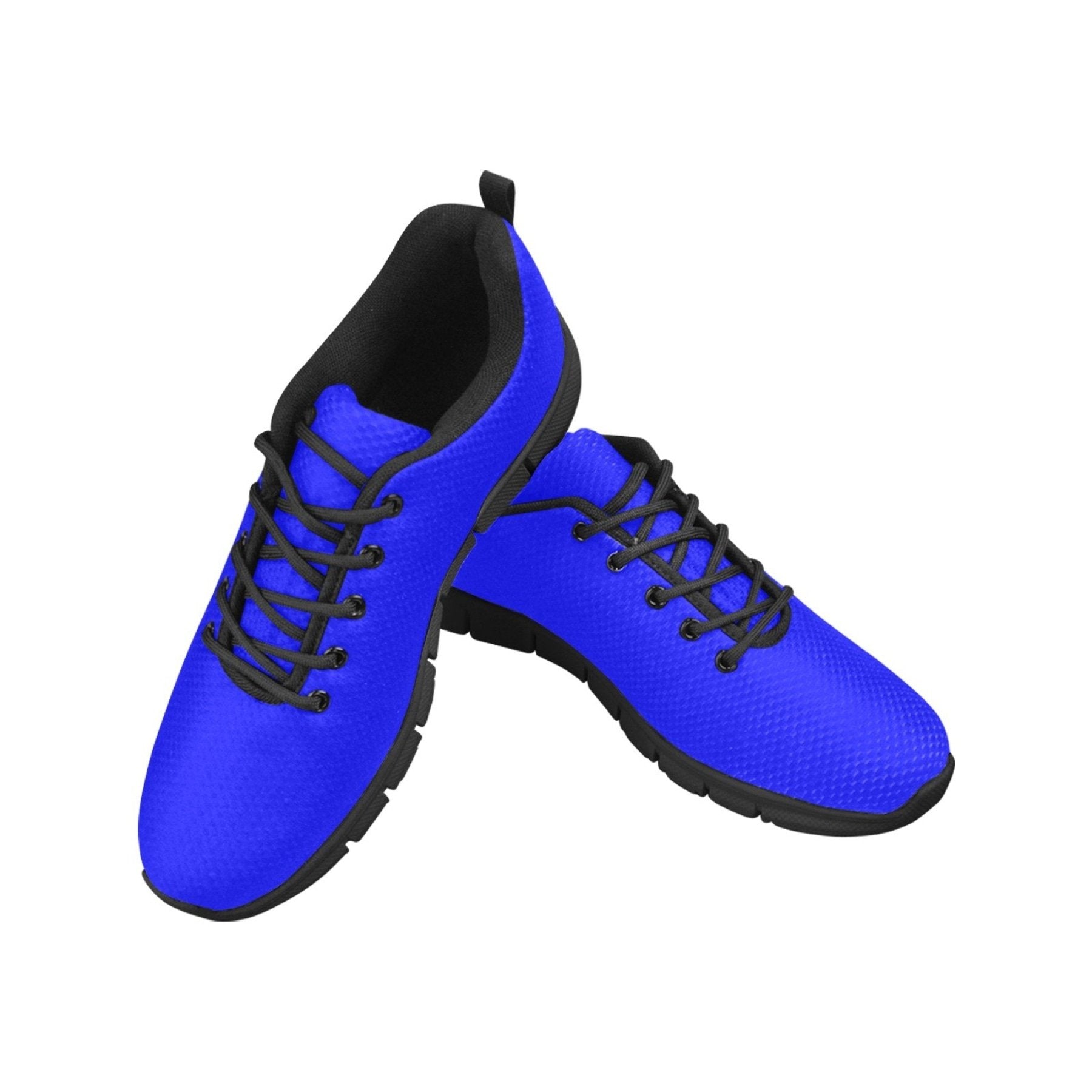 royal blue black bottom womens canvas running shoes