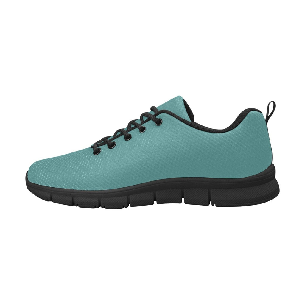 teal green black bottom womens canvas running shoes